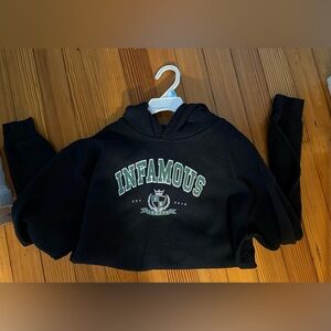 Infamous Swoosh youth L hoodie - Creator Ink